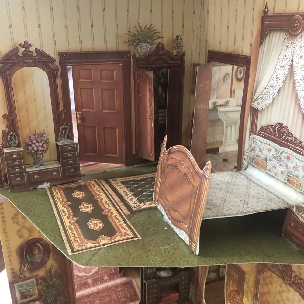 A Three Dimensional Victorian Doll House 3D Pop-Up Playset book